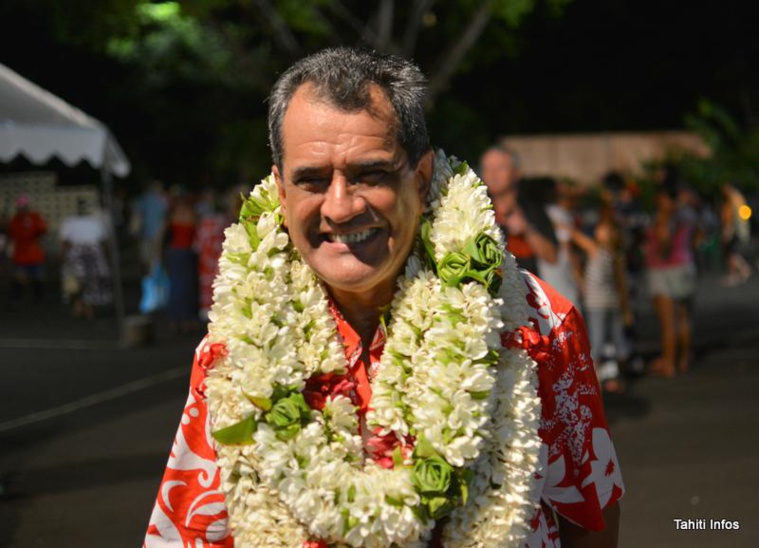 Edouard Fritch : “C'est une belle page qui se tourne” Edouard Fritch : “C'est une belle page qui se tourne”