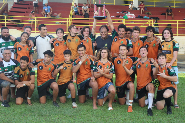 Le RC Punaauia a été sacré champion de Polynésie 2023 en U18. Le RC Punaauia a été sacré champion de Polynésie 2023 en U18.