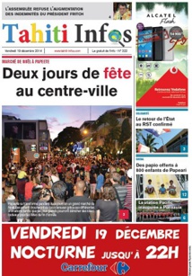 TAHITI INFOS N°322 du 19 décembre 2014