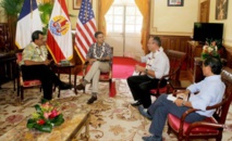 Edouard Fritch reçoit le Vice-Président de Starwood Hotels