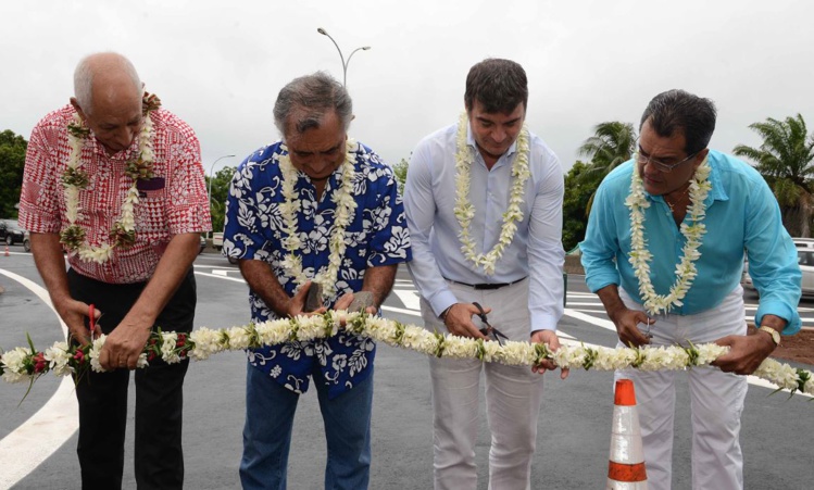 Ouverture de l'échangeur de Saint-Hilaire, sur la RDO