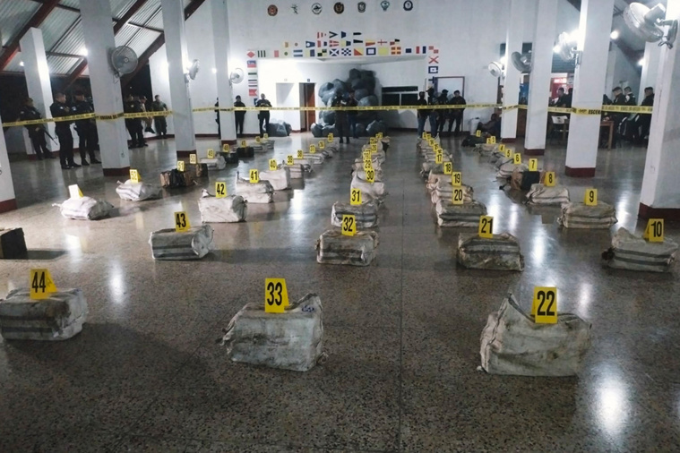 Crédit Handout / Guatemalan Office of the Attorney General of the Nation / AFP Crédit Handout / Guatemalan Office of the Attorney General of the Nation / AFP