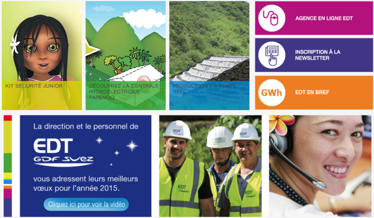 Découvrez le nouveau site EDT.PF Découvrez le nouveau site EDT.PF