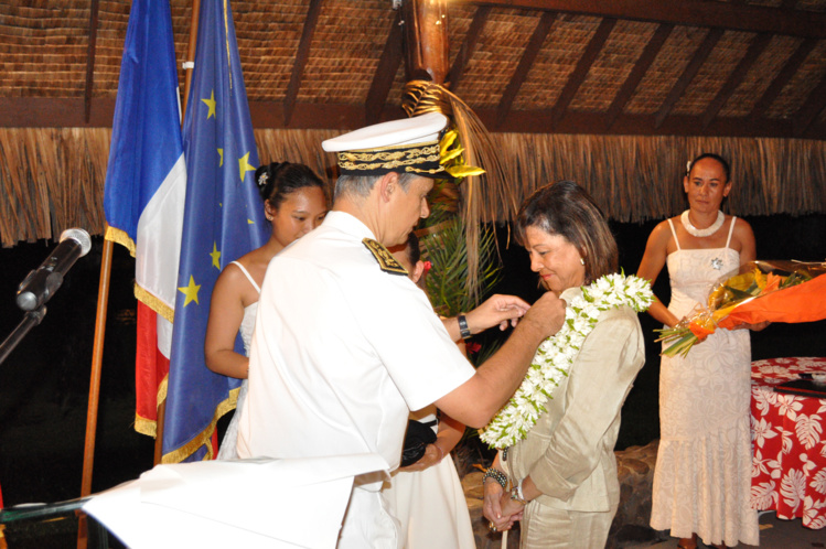 Aline Baldassari-Bernard promue Chevalier de la Légion d'honneur Aline Baldassari-Bernard promue Chevalier de la Légion d'honneur