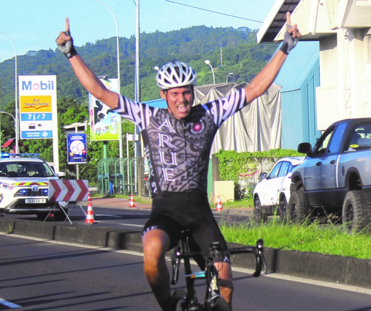 Patrick Costeux était costaud dans le final pour s’imposer en solitaire.