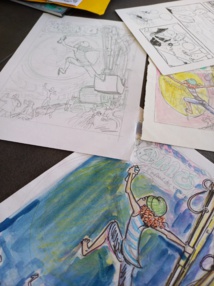 Esquisses de travail. Esquisses de travail.