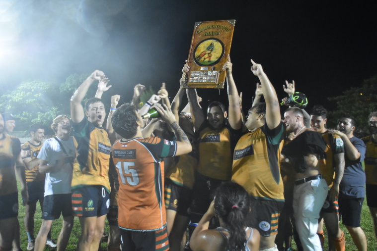 Le Punaauia Rugby Club ajoute un deuxième bouclier à son palmares après celui remporté en 2009.