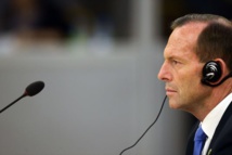 Le premier ministre australien Tony Abbot. Le premier ministre australien Tony Abbot.