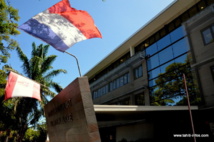 Mise en berne des drapeaux sur les édifices publics en Polynésie
