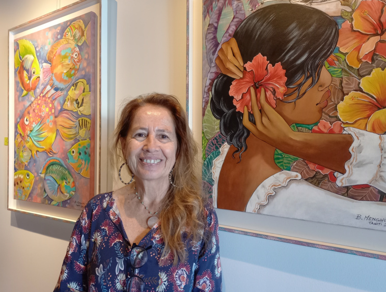 Avec la peinture, Benilde Menghini voit “la vie en couleur” Avec la peinture, Benilde Menghini voit “la vie en couleur”