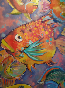 Avec la peinture, Benilde Menghini voit “la vie en couleur” Avec la peinture, Benilde Menghini voit “la vie en couleur”