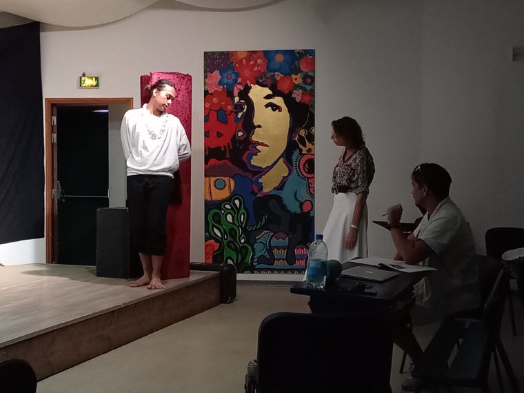 Dernières répétitions au conservatoire pour les élèves de la classe S2TMD du lycée Gauguin.