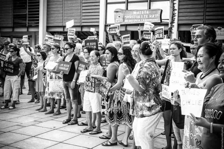 Attentat contre Charlie Hebdo : la Polynésie mobilisée