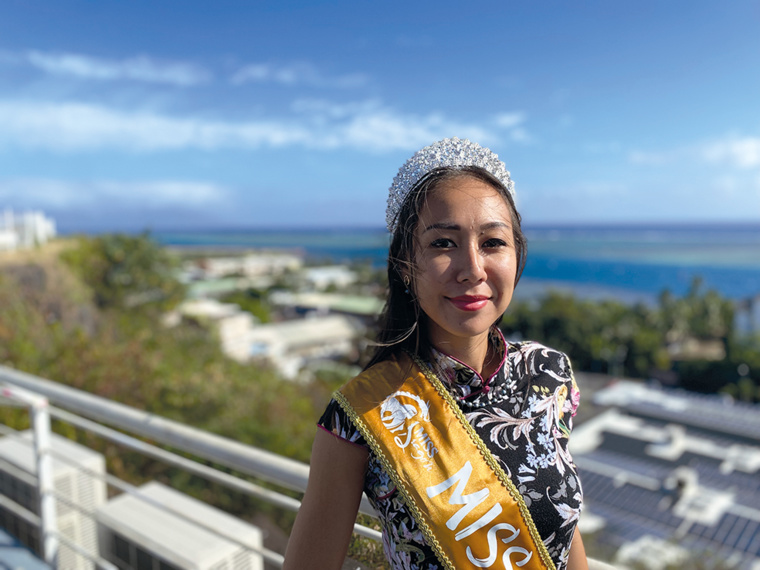 Hereiti Ung a été élu ce samedi, 51ème Miss Dragon. Crédit photo : Thibault Segalard. Hereiti Ung a été élu ce samedi, 51ème Miss Dragon. Crédit photo : Thibault Segalard.