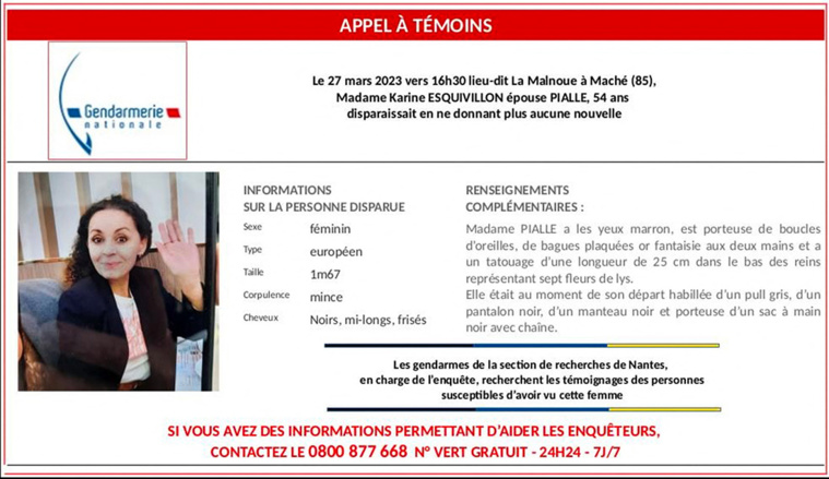 -UGC / GENDARMERIE NATIONALE / AFP -UGC / GENDARMERIE NATIONALE / AFP