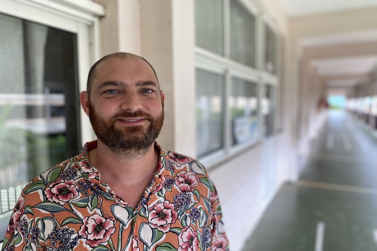 Kevin Creurer enseigne à NDA depuis aout 2022. Crédit photo : Thibault Segalard. Kevin Creurer enseigne à NDA depuis aout 2022. Crédit photo : Thibault Segalard.