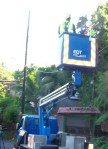 Papara : un accident a provoqué un bouchon et une coupure de courant