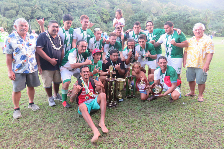 Le doublé pour Tiare Tahiti à Moorea Le doublé pour Tiare Tahiti à Moorea
