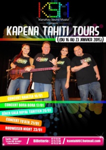 Le concert de Kapena annulé