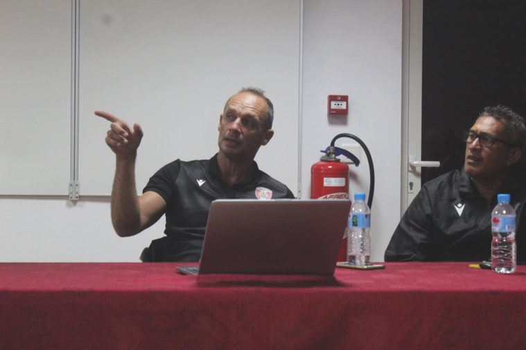 Le sélectionneur Samuel Garcia a exposé mercredi soir son plan de préparation pour les Jeux du Pacifique 2023.