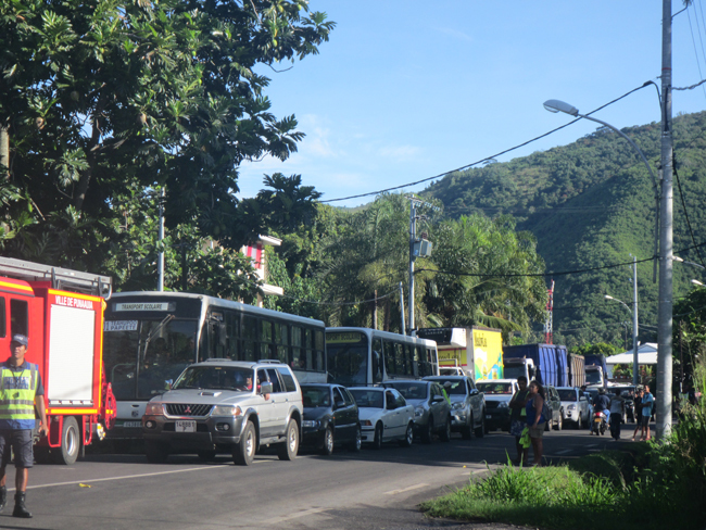 Accident : choc frontal ce matin à Paea (MàJ)