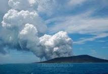 Le volcan de Tonga se calme peu à peu Le volcan de Tonga se calme peu à peu