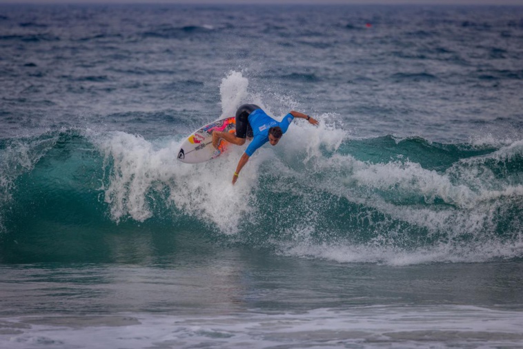 Après ses deux déconvenues en Australie, Kauli Vaast a réalisé en Afrique du Sud son meilleur résultat de la saison. (photo : Pierre Tostee/WSL)