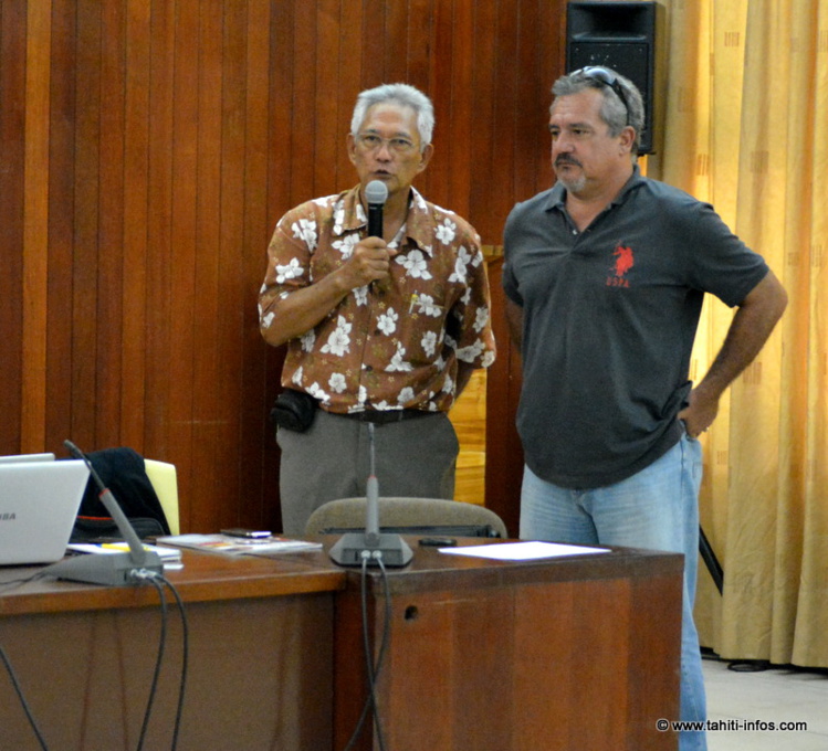 Jean Kapé et Heremoana Maamaatuaiahutapu