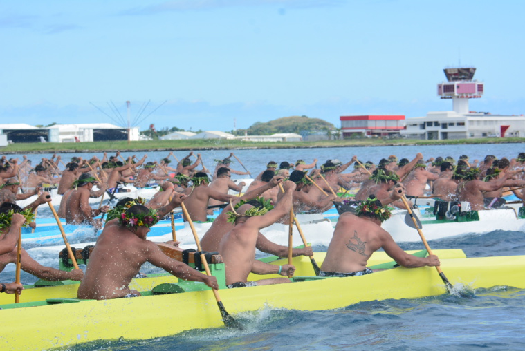 Dans la catégorie reine des séniors homme, 11 tau'ati étaient au départ.