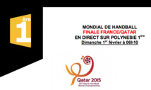 Mondial de Handball: la finale France/Qatar en direct sur Polynésie 1ère dimanche