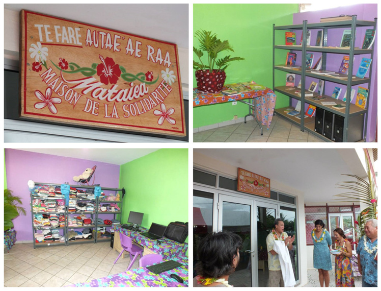 Teva i uta a inauguré sa Maison de la solidarité Teva i uta a inauguré sa Maison de la solidarité