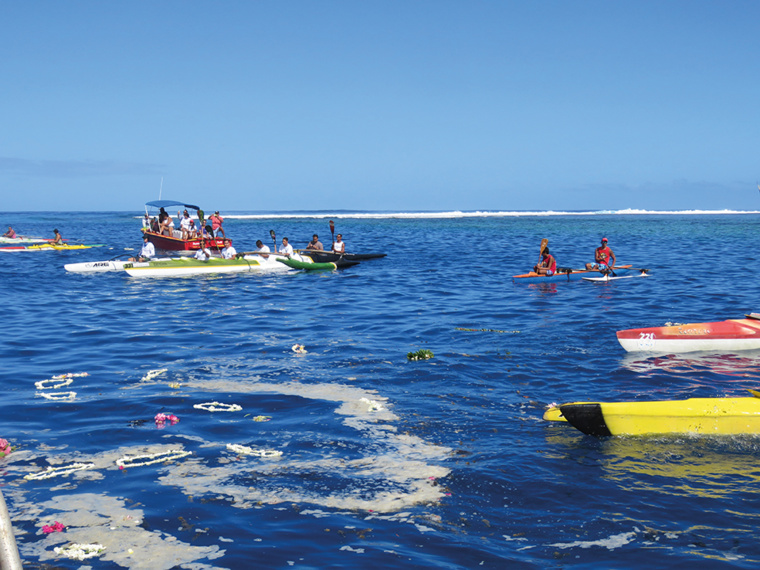 Dernier hommage de Moorea à Maita Moeino Dernier hommage de Moorea à Maita Moeino