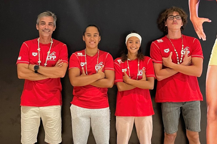 Tahiti bien représenté aux Championnats de France open de natation