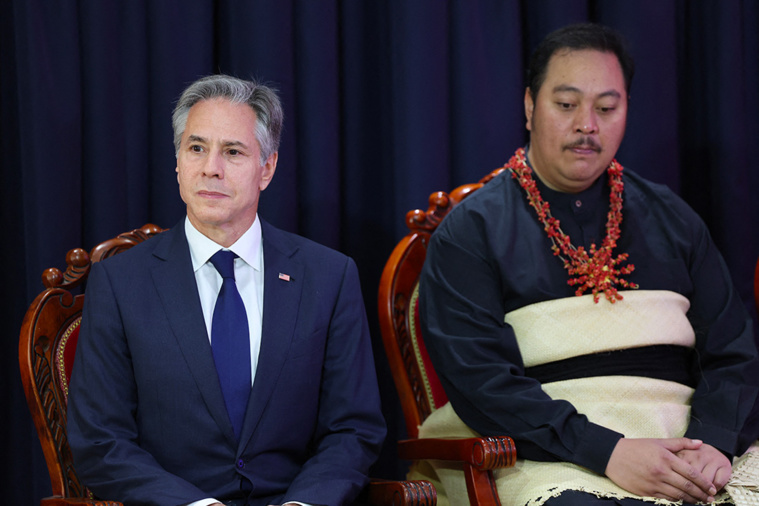 Crédit Tupou Vaipulu / POOL / AFP Crédit Tupou Vaipulu / POOL / AFP