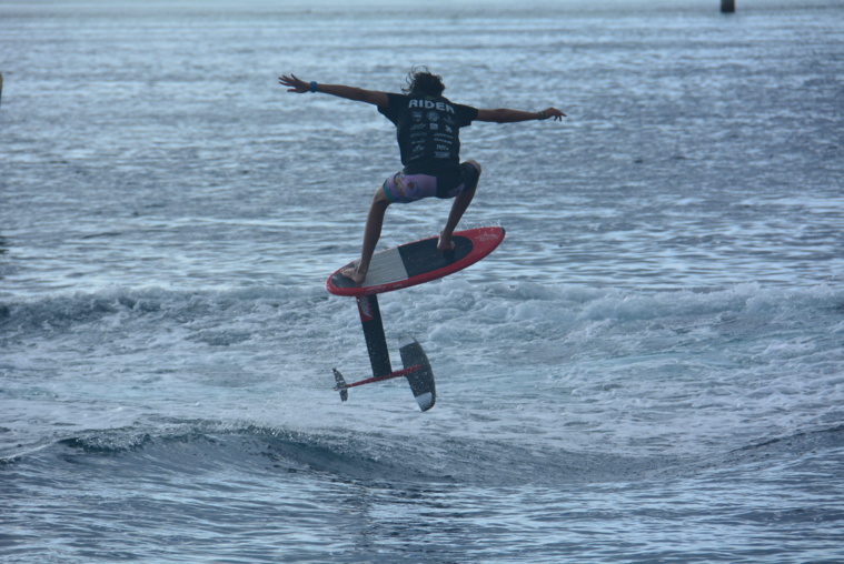 Axel Pham a réalisé une finale quasi sans faute et s'est permis de finir son ride avec un “air”.
