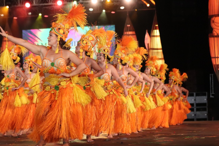 Tamarii Hivarani au Heiva i Tahiti 2023 - crédit Maison de la culture. Tamarii Hivarani au Heiva i Tahiti 2023 - crédit Maison de la culture.