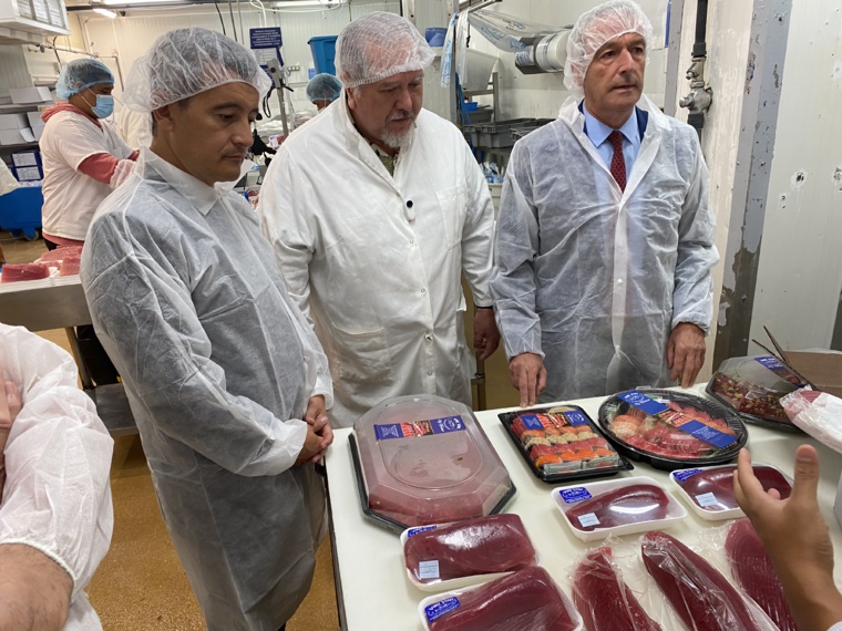 Moetai Brotherson réaffirme sa volonté de tripler la capacité de pêche Moetai Brotherson réaffirme sa volonté de tripler la capacité de pêche