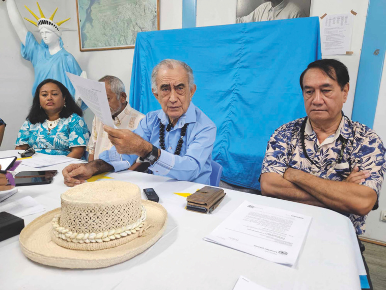 Temaru n'a “pas de leçon à recevoir” Temaru n'a “pas de leçon à recevoir”