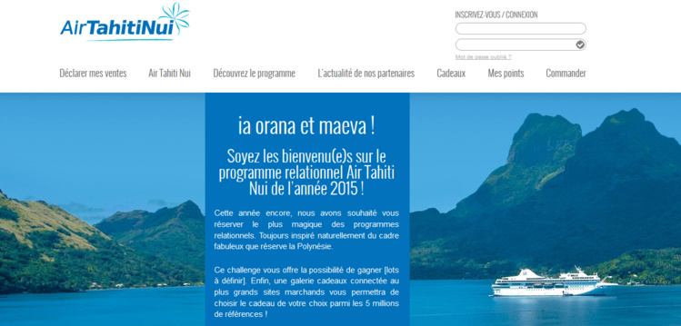 Air Tahiti Nui lance un challenge aux agents de voyage Air Tahiti Nui lance un challenge aux agents de voyage