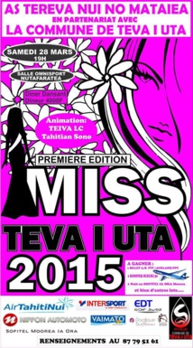 Election Miss Teva I uta : Les 9 candidates se préparent Election Miss Teva I uta : Les 9 candidates se préparent