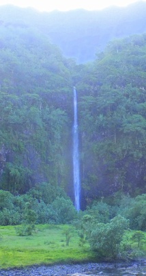 Cascade la Vaiharuru à Papeno'o.