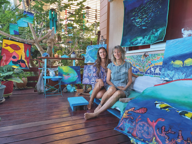 “Mer et fille”, une immersion artistique familiale “Mer et fille”, une immersion artistique familiale