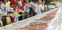 Brésil: un gâteau de 450 mètres pour les 450 ans de Rio Brésil: un gâteau de 450 mètres pour les 450 ans de Rio