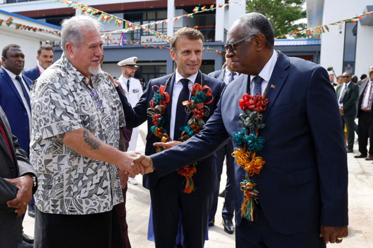 Moetai Brotherson invité par Emmanuel Macron au match d'ouverture de la Coupe du monde de rugby