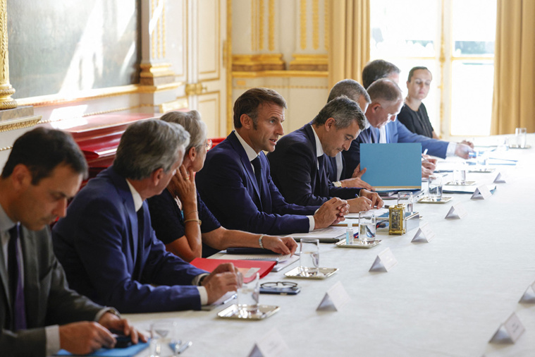 Geoffroy Van der Hasselt / POOL / AFP