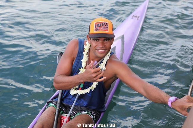 Hiromana Florès, le n°1 du kayak tahitien