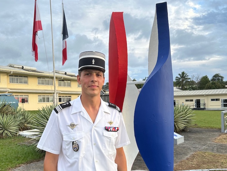 Le nouveau commandant de la compagnie des îles du Vent installé Le nouveau commandant de la compagnie des îles du Vent installé