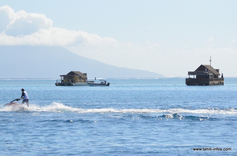 Baignade interdite dans le lagon de Punaauia jusqu'à nouvel ordre. crédit photo archives Tahiti Infos