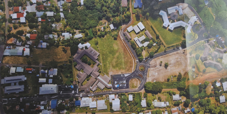 Bora Bora inaugure son premier giratoire Bora Bora inaugure son premier giratoire