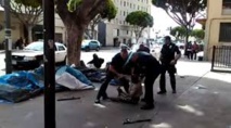 Le sans-abri abattu par la police de Los Angeles n'est pas français Le sans-abri abattu par la police de Los Angeles n'est pas français
